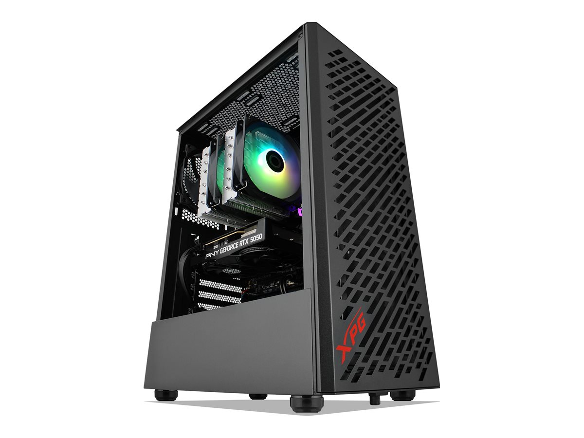 GGPC mid tower Ryzen 5 5500 3.6 GHz 16 GB SSD 500 Product shot Left-angle 79750