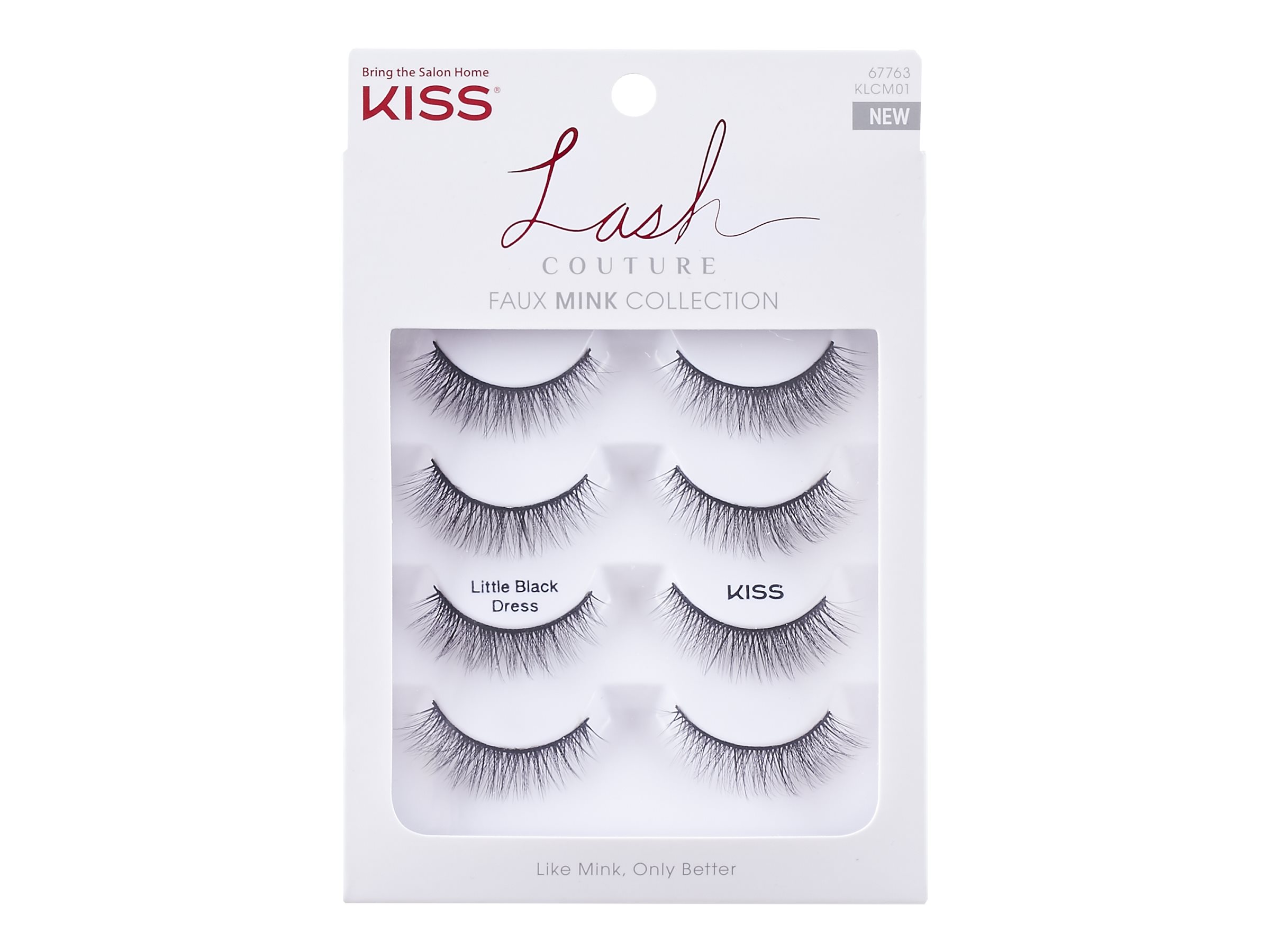 kiss little black dress lashes swipe for the limited edition Lash Holiday Collection  available now at kissusa.com + your favorite local retailers Bring enchantment to every holiday look Kiss Lash Couture Fake Eyelashes