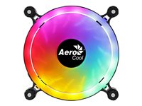 AeroCool Spectro 12 FRGB Fan 1-pack Sort Hvid 120 mm