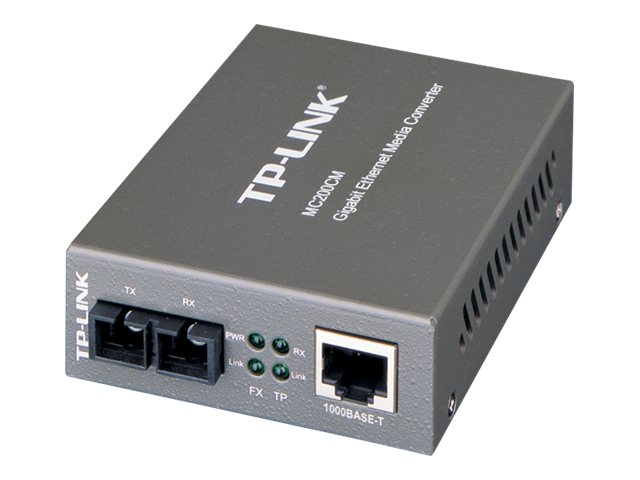 Image of TP-Link MC200CM - fibre media converter - 1GbE
