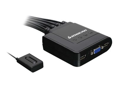 IOGEAR USB Cable KVM Switch GCS24U