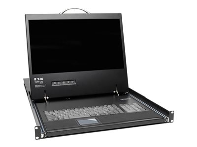 Tripp Lite 16-Port Cat5 1U Rack-Mount Console KVM Switch, 2+1 Users, 19 in. LCD, IP Remote Access