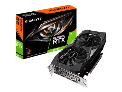 Gigabyte GeForce RTX 2060 D6 6G - grafikkort - GF RTX 2060 - 6 GB