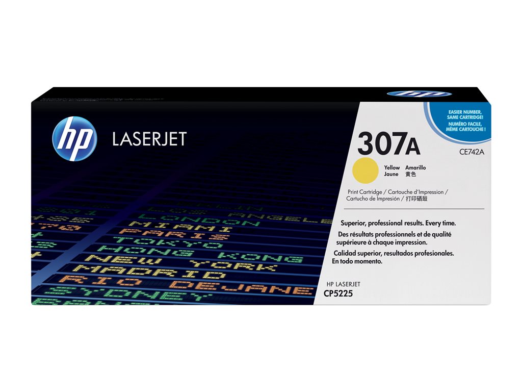 HP COLOR LASERJET YELLOW PRINT