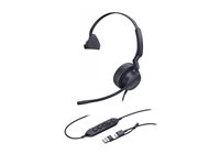 Yealink UH42 Mono Kablet Høretelefoner Sort