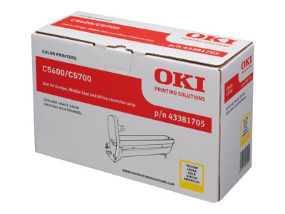 OKI image drum yellow for C5600 C5700