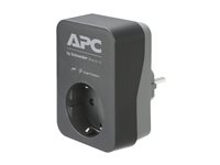 APC Essential Surgearrest PME1WB-GR Strømstødsbeskytter 1-stik 16A Sort Grå