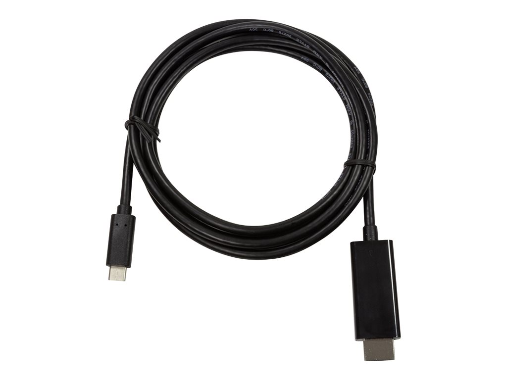 Kabel adapter LogiLink UA0330 USB-C - HDMI 2,0, czarny 3m
