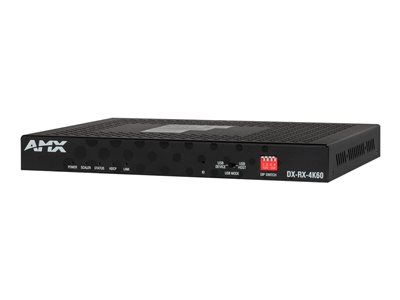 AMX DXLink DX-RX-4K60 Video/audio/infrared/USB/serial extender HDMI up to 328 ft