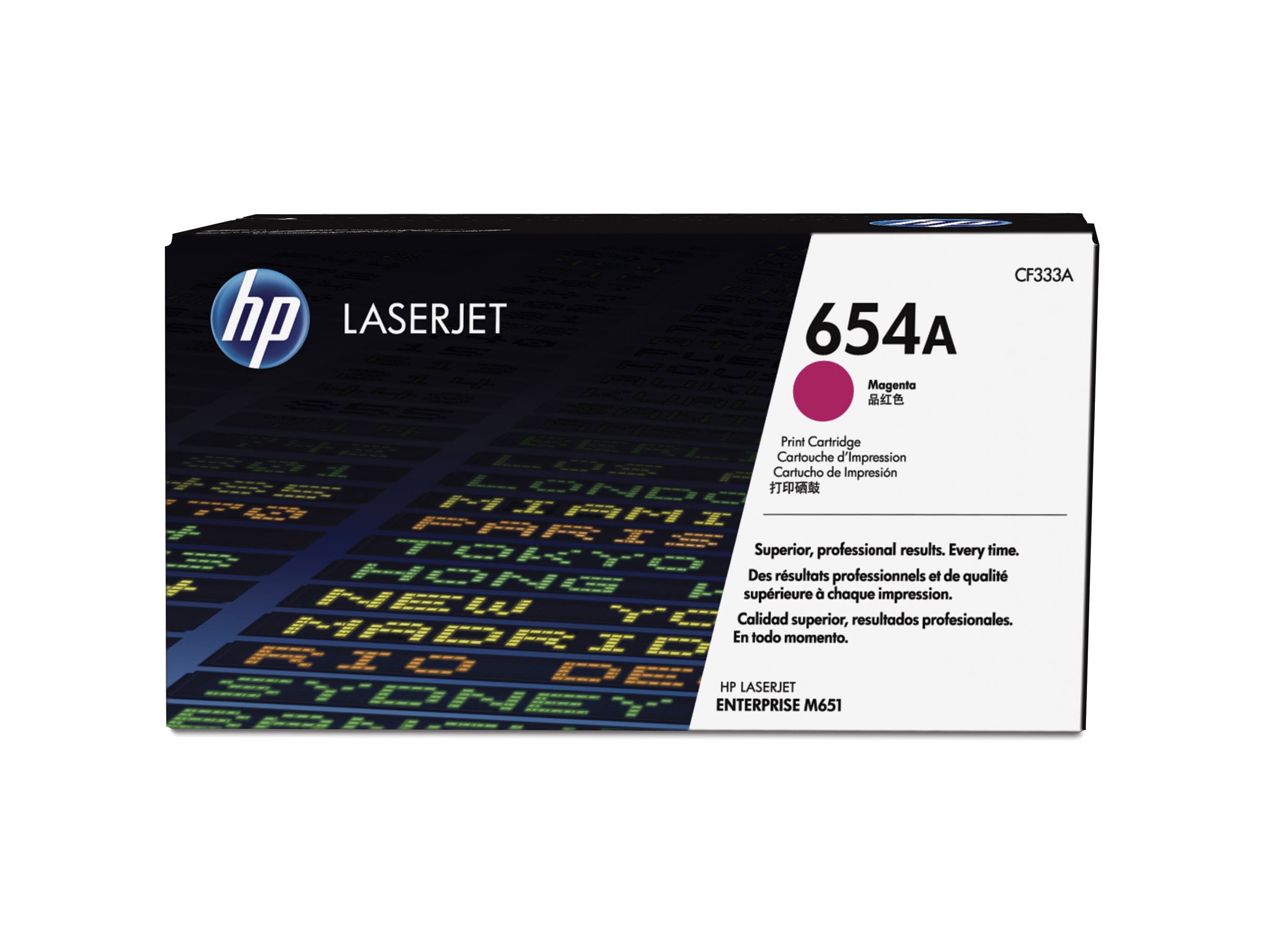 HP 654A Magenta Toner