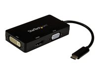 StarTech .com Adaptateur multiport USB-C vers HDMI, DVI ou VGA