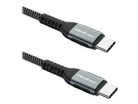 Qoltec USB 2.0 USB Type-C kabel 1m Sort