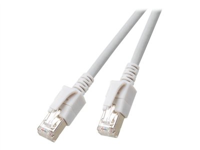 EFB RJ45 Patchkabel S/FTP, Cat.6, VC LED, 1m, grau