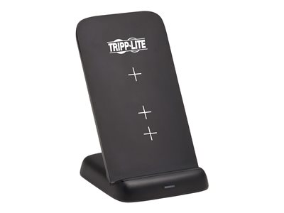 Tripp Lite 10W Wireless Fast-Charging Stand with International AC Adapter, Black