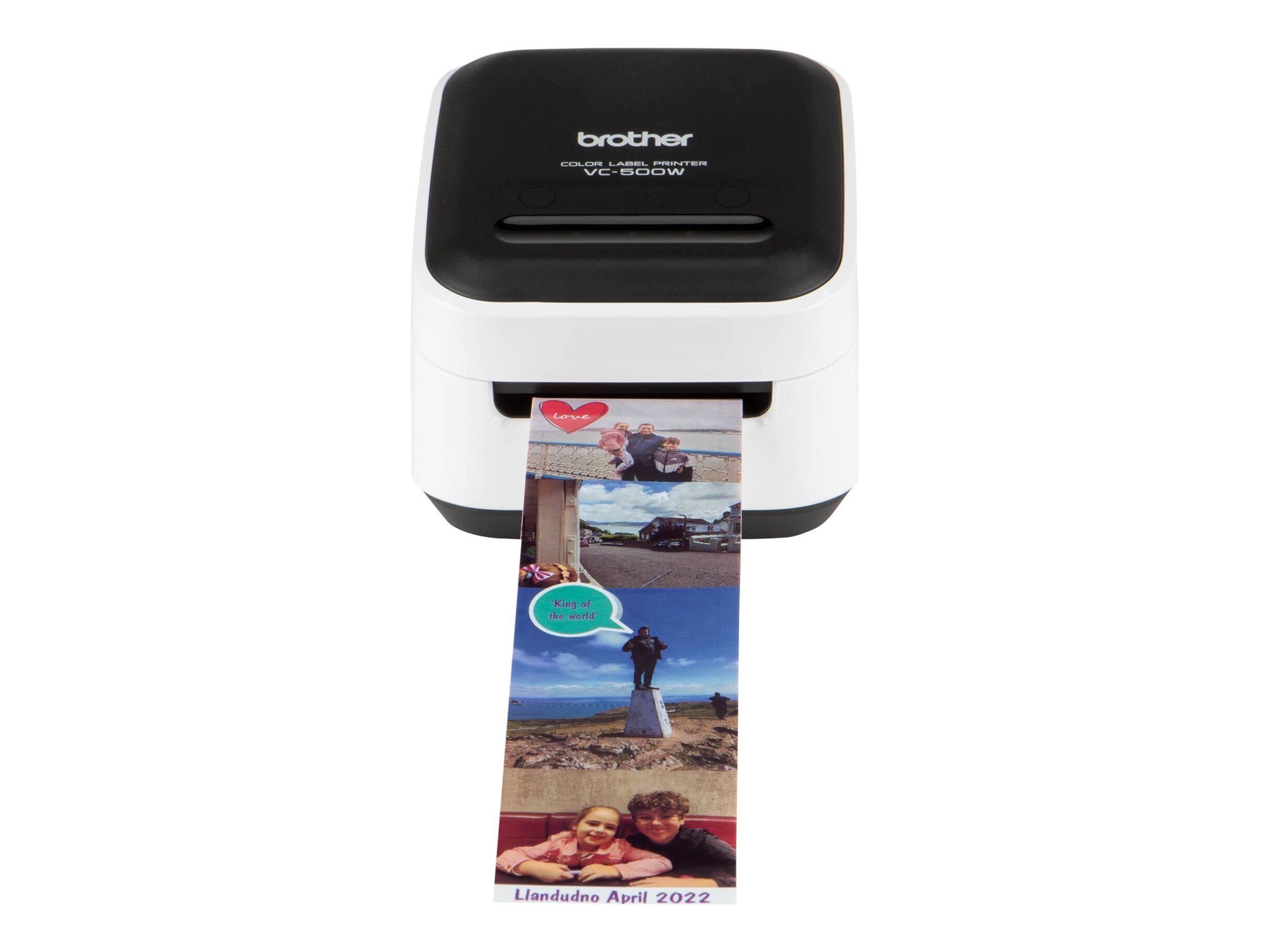 Brother VC-500W - label printer - colour - direct thermal
