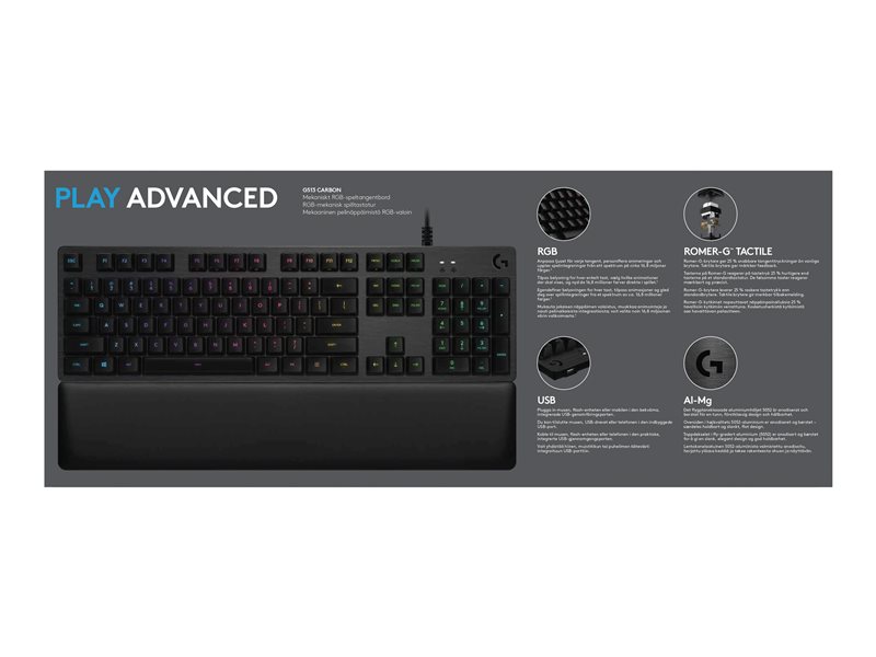 LOGI G513 Carbon Lightsync RGB