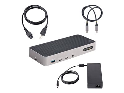 Tripp Lite USB C Docking Station HDMI USB-A SD/Micro SD PD Charging Gray  docking station USB-C / Thunderbolt 3 HDMI U442-DOCK15-S - Corporate Armor