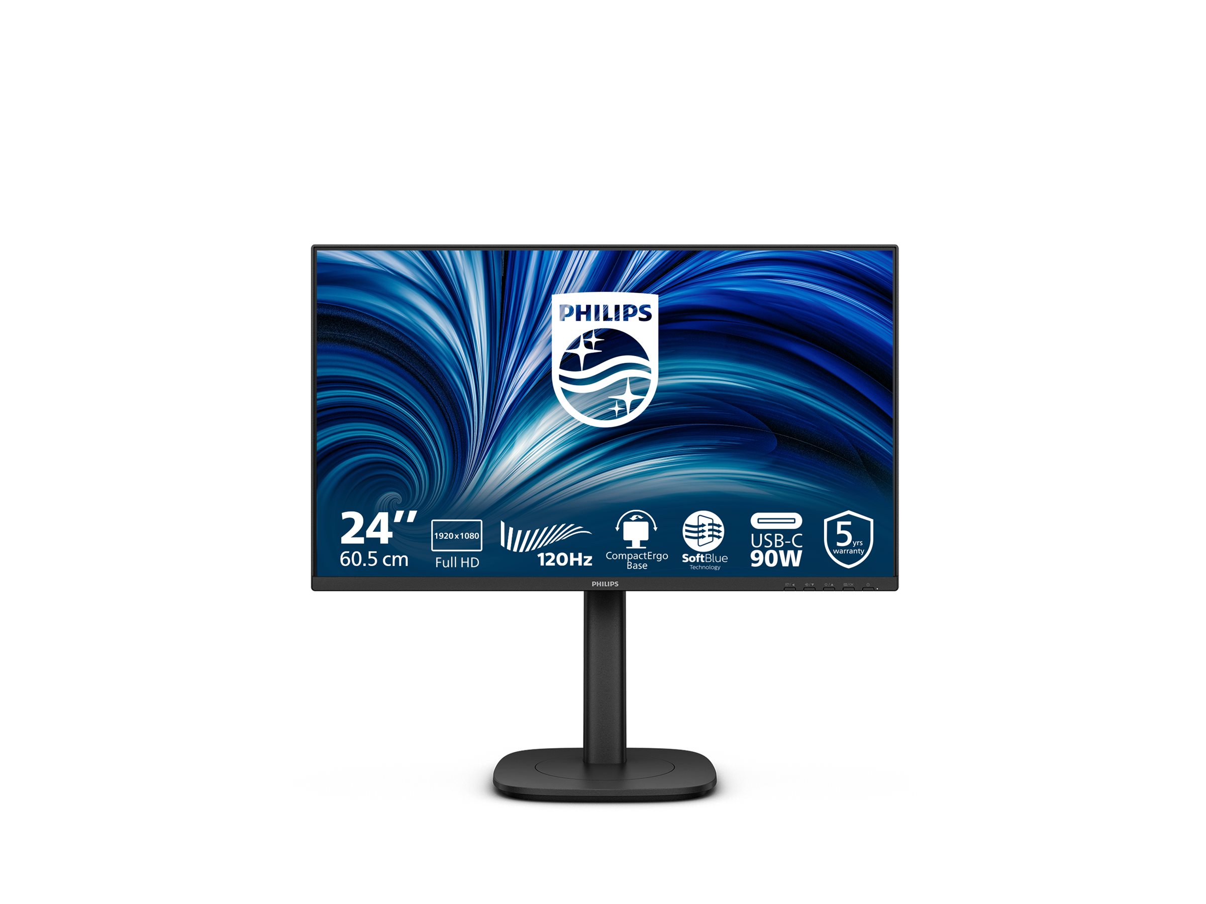 Philips 24B2U3301, 3000 Series, LED monitor, Full HD (1080p), 24"