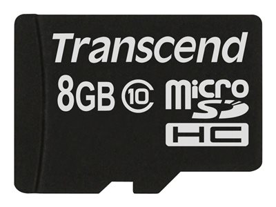 TRANSCEND Premium 8GB microSDHC UHS-I - TS8GUSDC10