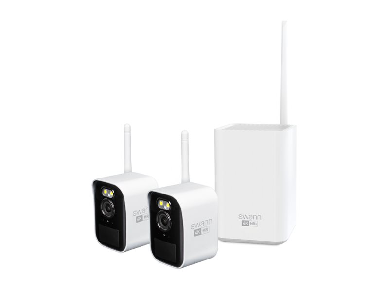 Swann MaxRanger4K SWNVK-MRMINISD2, NVR + camera(s), wireless (Wi-Fi), AC powered, solar, battery powered