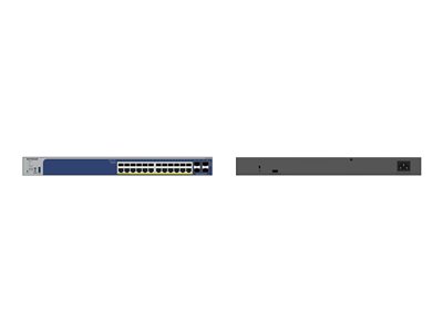 NETGEAR 24P GE POE++ Smart Switch W/10G - GS728TXUP-300EUS