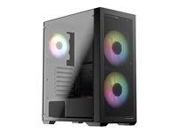 LC Power Gaming 717W Meshwork_L Dark Tower ATX Sort