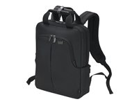 DICOTA Eco Backpack Rygsæk  14.1' Genbrugt PET 600D x 900D polyester Sort