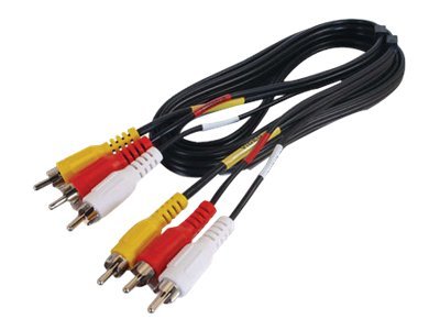 C2G 50ft Value Series Composite Video + Stereo Audio Cable