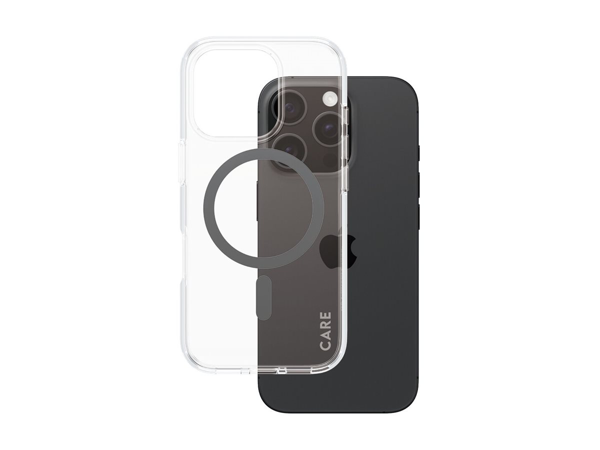 PanzerGlass CARE kryt Apple iPhone 16 Pro MagSafe Urban Combat čirý/černý – foto 2