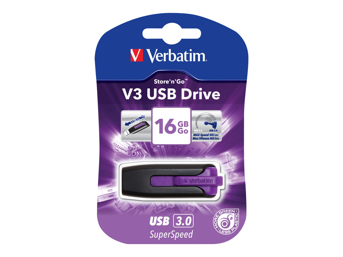 Verbatim Store 'n' Go V3 USB flash drive 16 Usage / lifestyle Back 73200