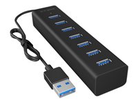 RaidSonic ICY BOX IB-HUB1700-U3 Hub 7 porte USB