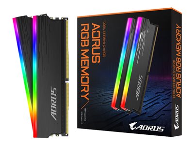 GIGABYTE AORUS RGB Memory 16GB 2x8GB - GP-ARS16G33