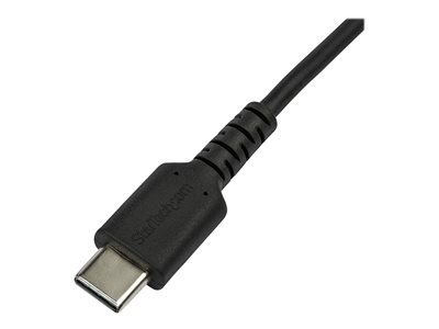 StarTech.com 6 ft(2m) Durable Black USB-C to Lightning Cable, Heavy Duty Rugged Aramid Fiber USB Type A to Lightning Charger/Sync Power Cord, Apple MFi Certified iPad/iPhone 12 Pro Max - iPhone 7/8/11/11 Pro