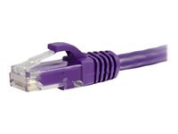 C2G 8ft Cat6a Snagless Unshielded (UTP) Network Patch Ethernet Cable-Purple