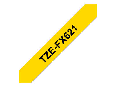 BROTHER TZEFX621, Verbrauchsmaterialien - Bänder & 9mm TZEFX621 (BILD1)