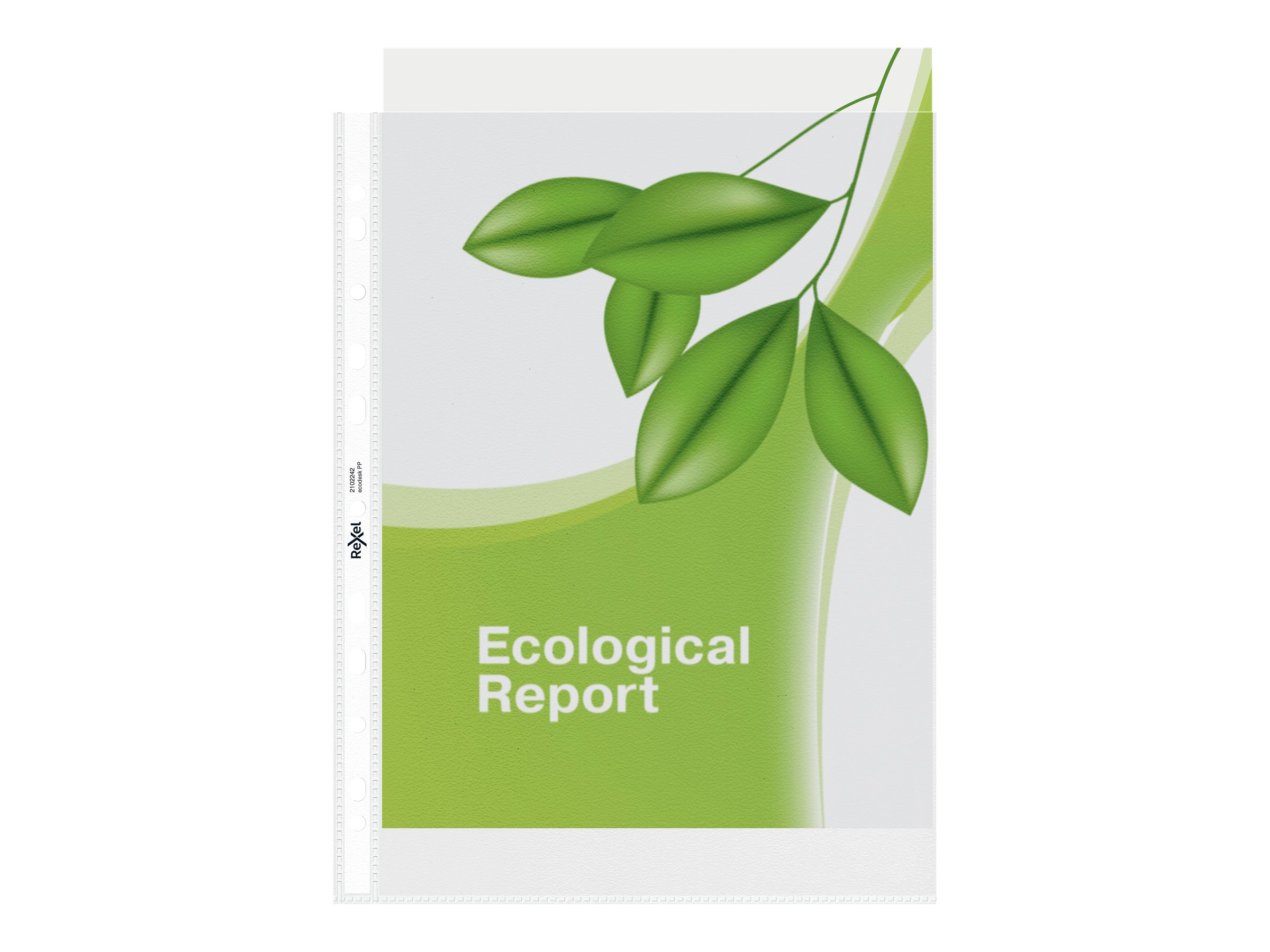 Rexel Ecodesk Sheet Protector For A4 Capacity 25 Sheets Clear