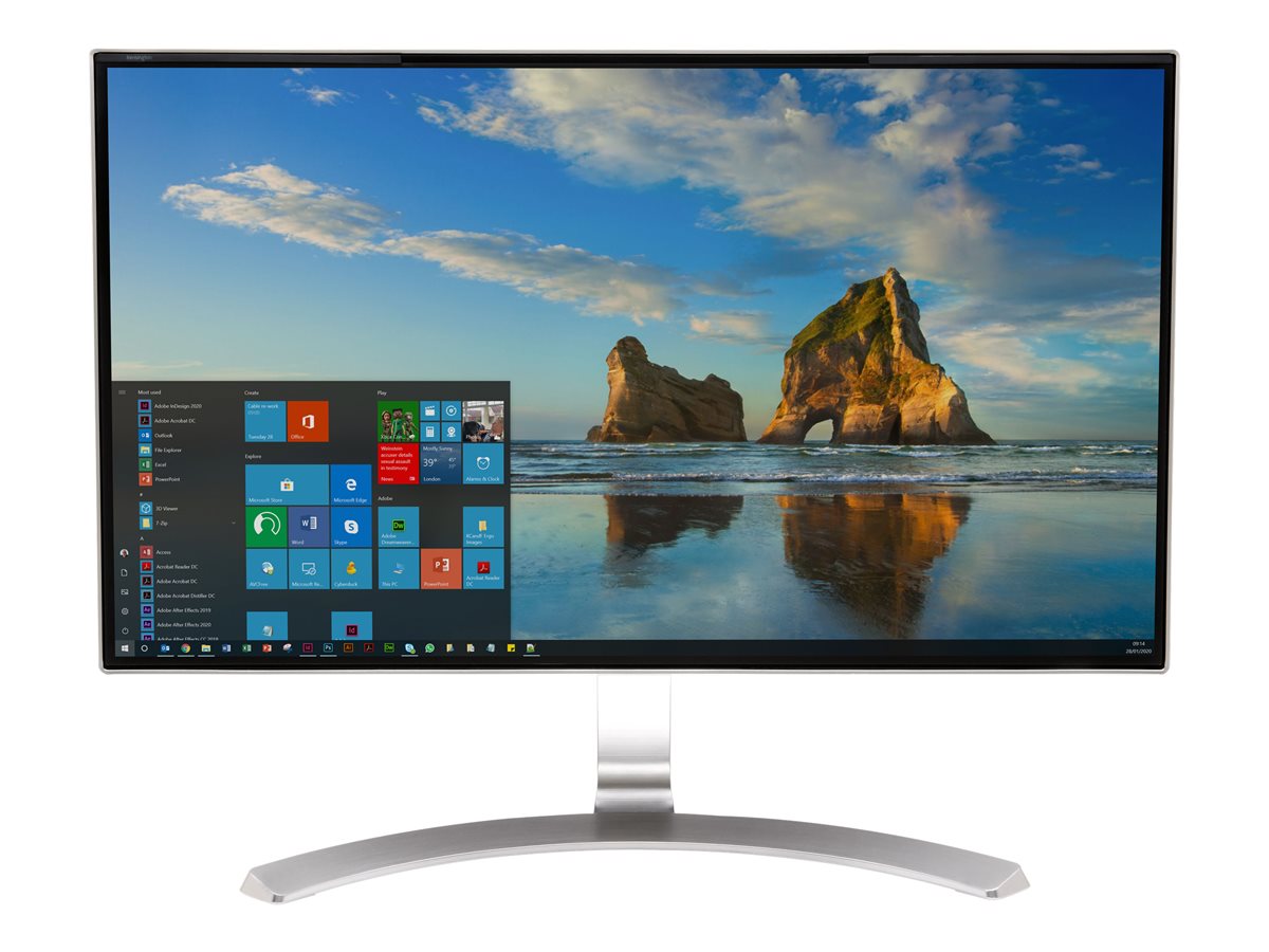Kensington MagPro 24" (16:10) Monitor Privacy Screen with Magnetic Strip - filtr displeje ke zvýšení soukromí - 24" - kompatibilní s TAA – foto 3