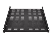Eaton Tripp Lite Series SmartRack 1U Adjustable-Depth Rack Shelf - Steel, Vented, 250 lb. (113 kg) Capacity - rack shelf - 1U