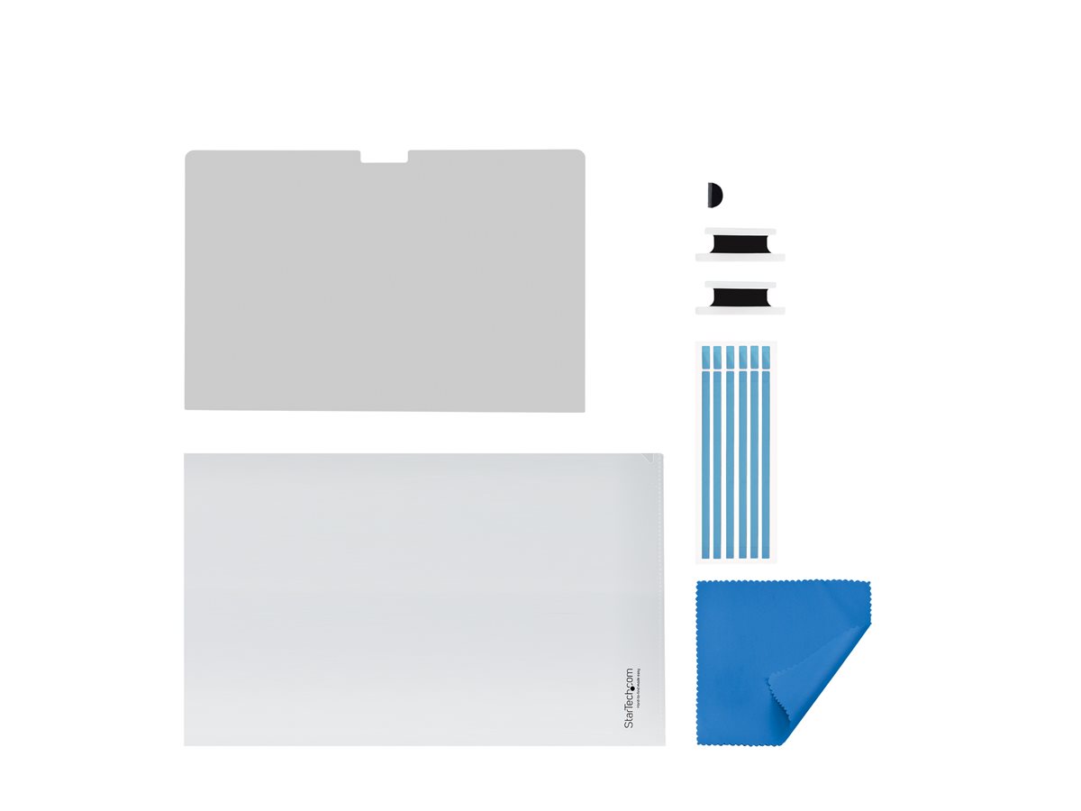 StarTech.com 14-inch MacBook Pro 21/23 Laptop Privacy Screen, Anti-Glare Privacy Filter with 51% Blue Light Reduction, Monitor Screen Protector with +/- 30 deg. Viewing Angle - Reversible Matte/Glossy Sides (14M21-PRIVACY-SCREEN) - filtr pro zvýšení soukromí k notebooku (horizontální) – foto 7