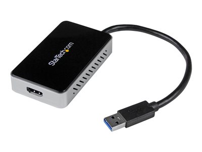 StarTech.com USB 3.0 to HDMI & DVI Adapter with 1x USB Port