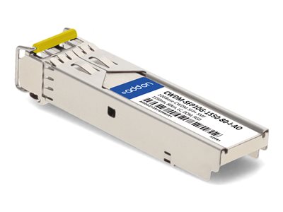 AddOn - SFP+ transceiver module (equivalent to: Cisco CWDM-SFP10G-1550-80-I)