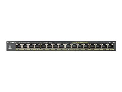 NETGEAR GS316P-100EUS, Netzwerk Switch Nicht verwaltet,  (BILD5)
