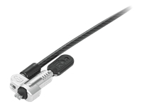 Kensington NanoSaver Cable Lock - Security cable lock - black - 6 ft - for ThinkCentre M70q Gen 3; M75t Gen 2; ThinkPad T14 Gen 3; T14s Gen 3; X1 Carbon Gen 11