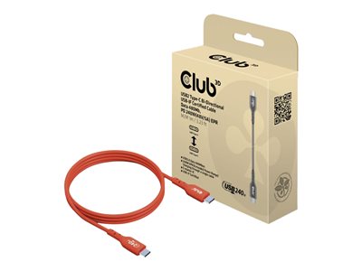 Club 3D - USB cable - 24 pin USB-C (M) to 24 pin USB-C (M)