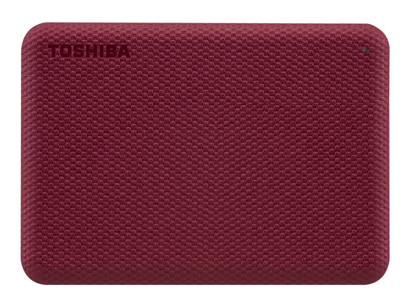 TOSHIBA HDD CANVIO ADVANCE (NEW) 4TB, 2,5'', USB 3.2 Gen 1, czerwony / red