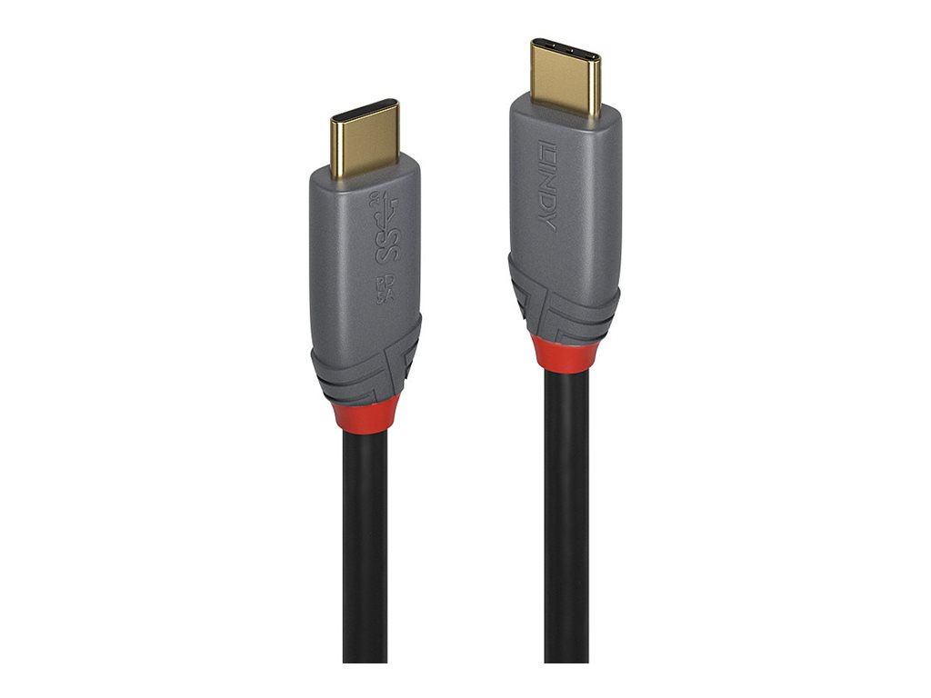 An image of Lindy Anthra Line - USB-C cable - USB-C to USB-C - 50 cm