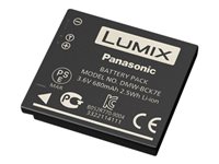 Panasonic DMW-BCK7E Batteri Litiumion 680mAh