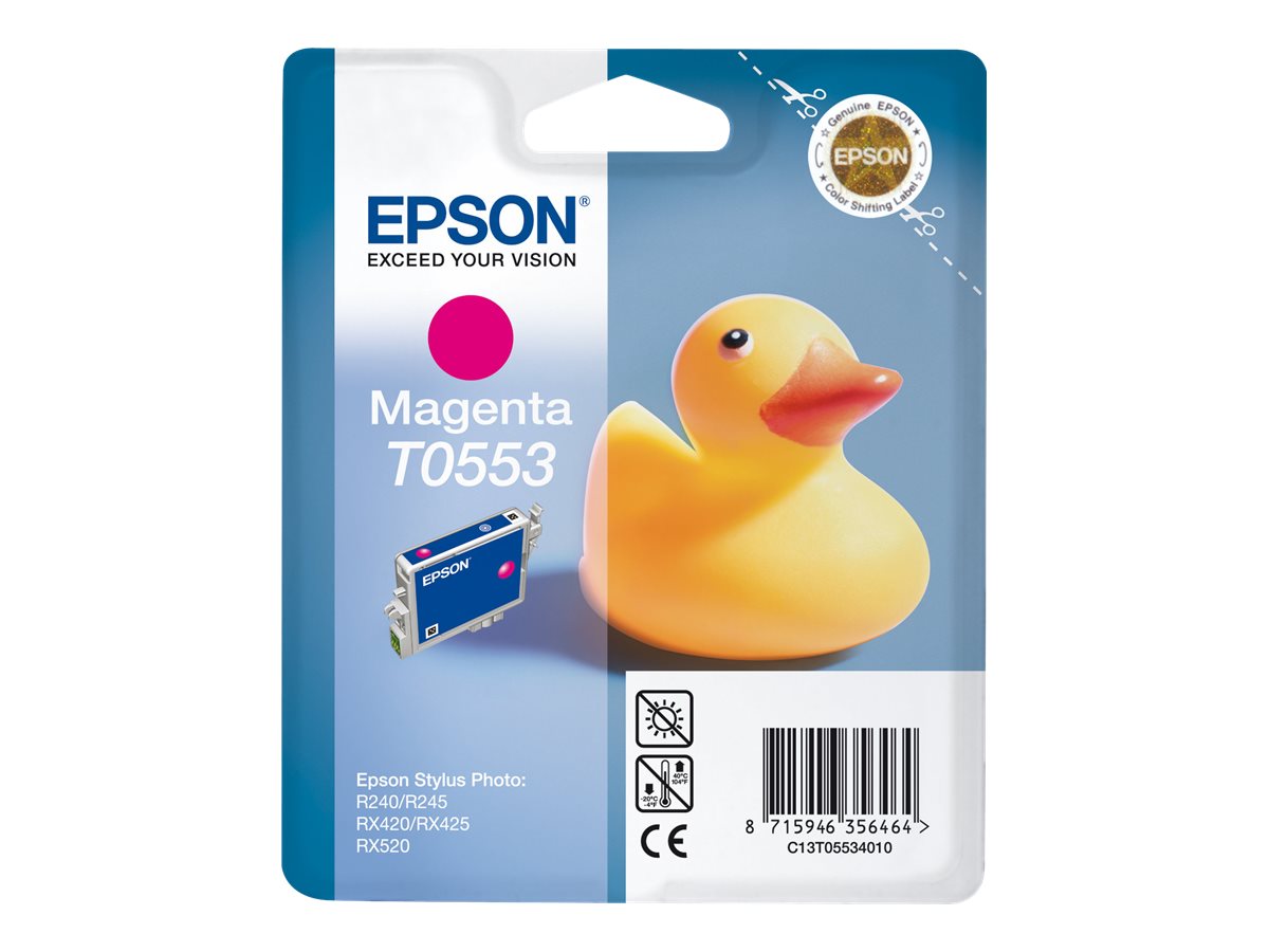 Epson T0553 - purpurová - originální - inkoustová cartridge – foto 2