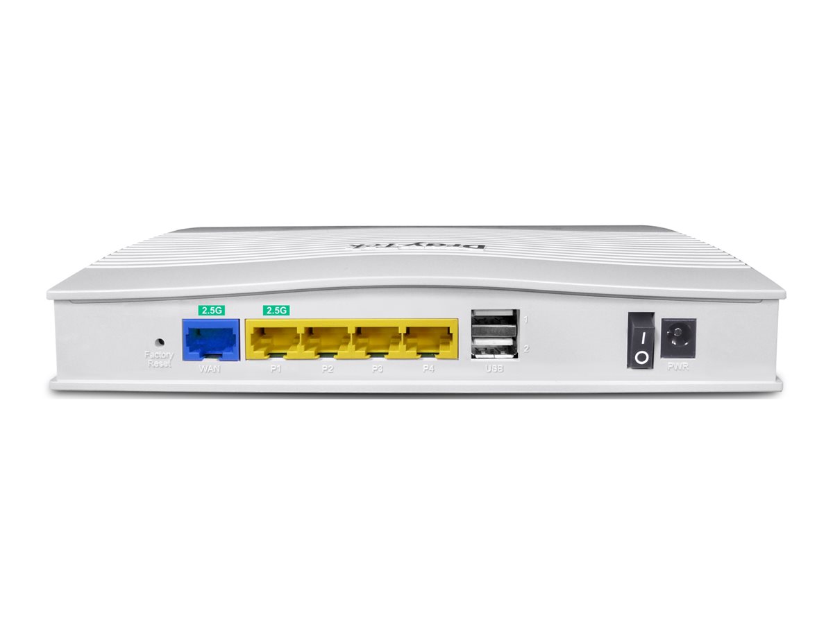 Draytek Vigor 2136 router Product shot Back 78850