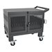 Eaton Tripp Lite Series Charging Station Cart Conversion Kit with Handle, Casters & Cord Manager